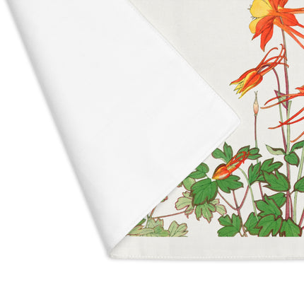 Aquilegia Flower by Tanigami Kônan Placemat, 1pc