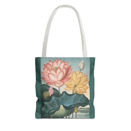The Sacred Egyptian Lotus by Robert John Thornton Tote Bag (AOP)