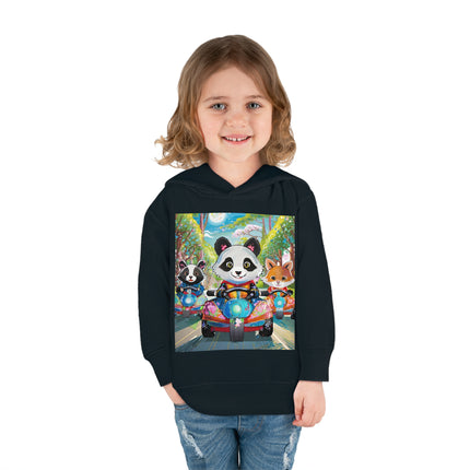 Bumper Car Bonanza Toddler Pullover Fleece Hoodie