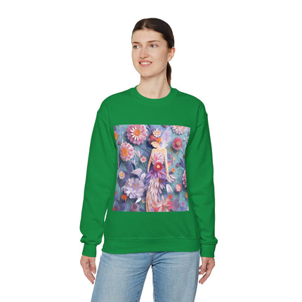 Aster Fairy Unisex Heavy Blend™ Crewneck Sweatshirt