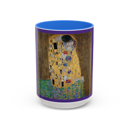 The Kiss by Gustav Klimt Colorful Mugs (11oz, 15oz)