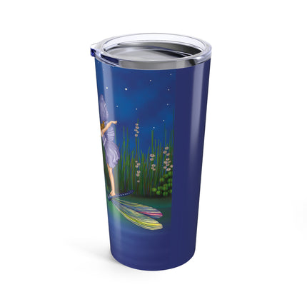Fairy on a Dragonfly by Ida Rentoul Tumbler 20oz