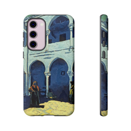Courtyard of Moroccan Riad by George Gaudion Phone Cases