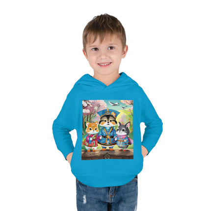 Fluffy Explorers Toddler Pullover Fleece Hoodie