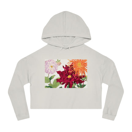 Dahlia by Tanigami Kônan Women’s Cropped Hooded Sweatshirt