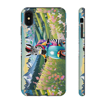 Stripes on Wheels Phone Cases