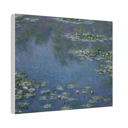 Water Lilies by Claude Monet Matte Canvas, Stretched, 0.75"
