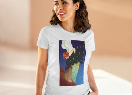 The Christmas Angel Women's Midweight Cotton Tee