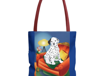 A Dalmatian's Cozy Corner Tote Bag (AOP)