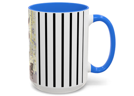 Wrapped in Elegance Colorful Mugs (11oz, 15oz)