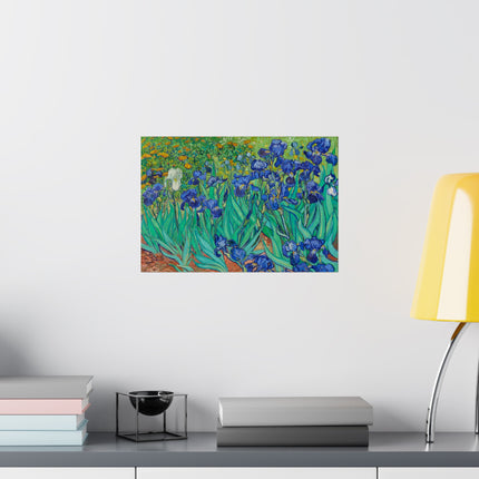 Irises by Vincent Van Gogh Matte Horizontal Posters