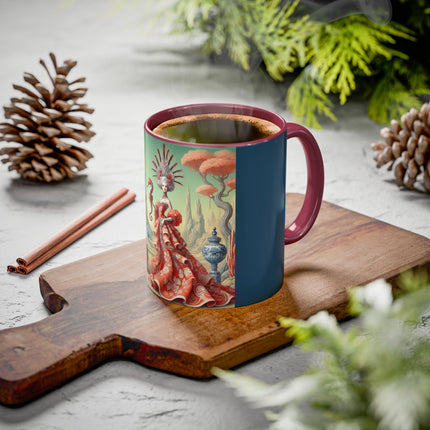 The Seahorse Court Colorful Mugs (11oz, 15oz)