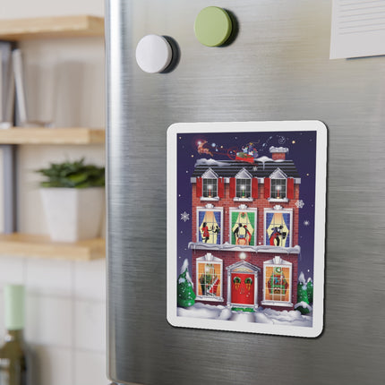A Christmas Eve Celebration Die-Cut Magnets (5 Sizes)