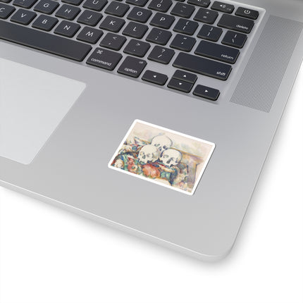 The Three Skulls by Paul Cézanne Kiss-Cut Stickers (4 Sizes)