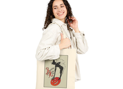 Bewitching Halloween Cotton Canvas Tote Bag
