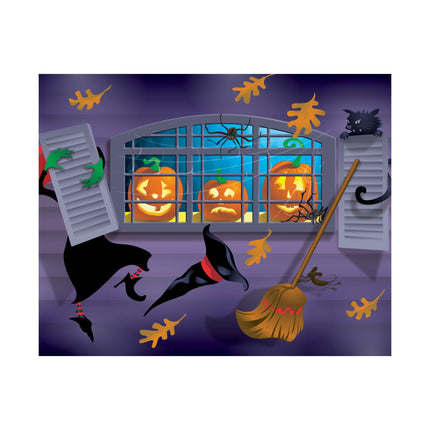 Whimsical Halloween Mischief Matte Horizontal Posters