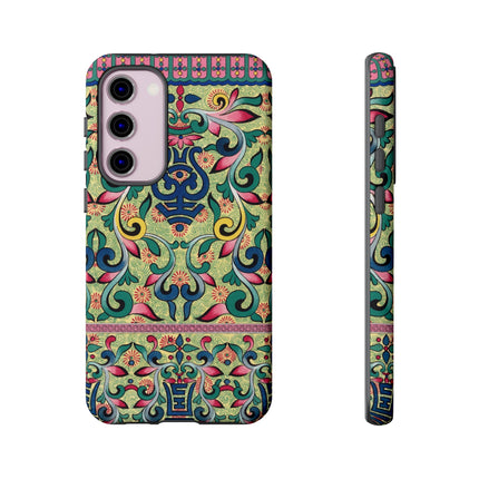 Colorful Flower Pattern by Owen Jones Phone Cases