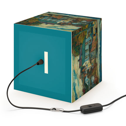 Autumn by Abraham Manievich Light Cube Lamp