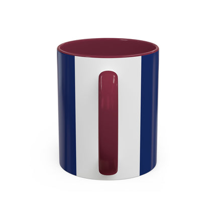 👑🎄 The Christmas Queen Of Golden Bells Colorful Mug – Art Deco Holiday Elegance