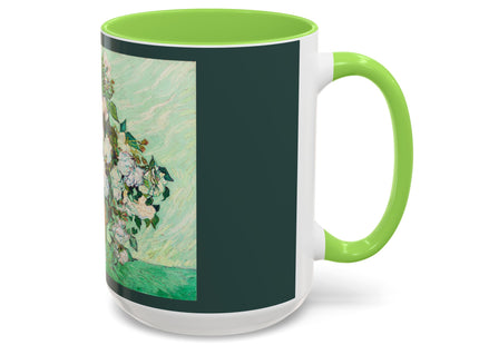 Roses by Vincent Van Gogh Colorful Mugs (11oz, 15oz)