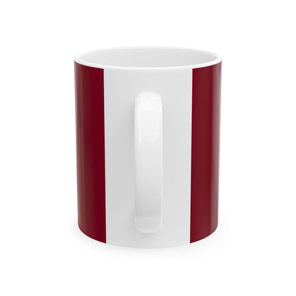 January & Garnet (from the Gem Series) by Sofia Chiostri Ceramic Mug 11oz