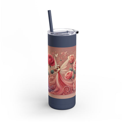 Whimsical Fairies Skinny Matte Tumbler, 20oz