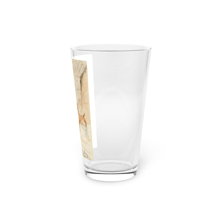 Perroquet et Chien by Henri de Toulouse-Lautrec Glass, 16oz