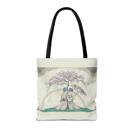 L’Arc-en-Ciel by George Barbier Tote Bag