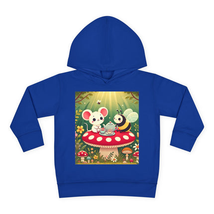 Tea Time Friends Toddler Pullover Fleece Hoodie