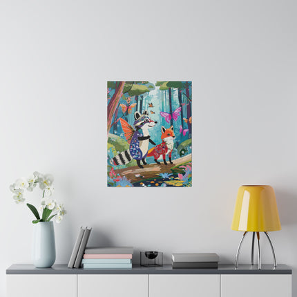 Whimsical Woodland Matte Canvas, Stretched, 0.75"