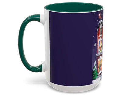 A Christmas Eve Celebration Colorful Mugs (11oz, 15oz)
