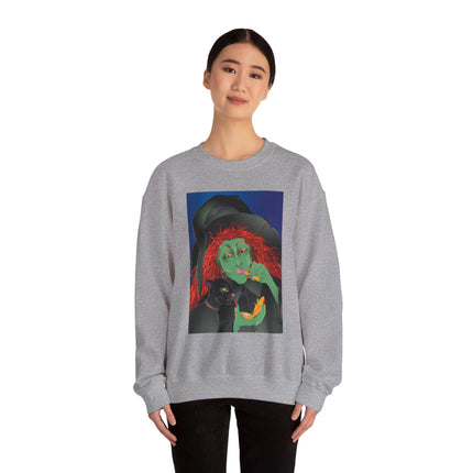 Mirror, Mirror A Witch's Touch Women’s Unisex Heavy Blend™ Crewneck Sweatshirt