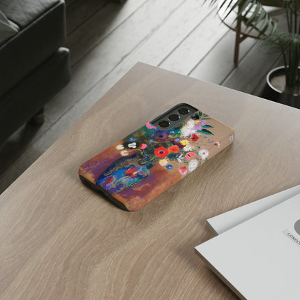 Bouquet of Flowers by Odilon Redon Phone Cases