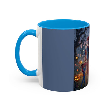 ♥️🎃 The Queen Of Hearts Halloween Masquerade Colorful Mug – Royal Halloween Fantasy