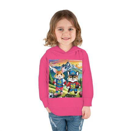 Animal Athletes Toddler Pullover Fleece Hoodie