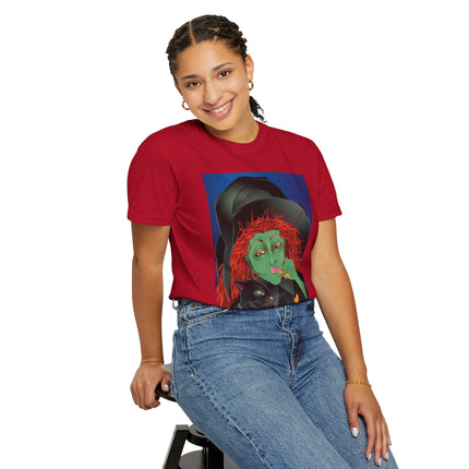Mirror, Mirror A Witch's Touch Unisex Garment-Dyed T-shirt