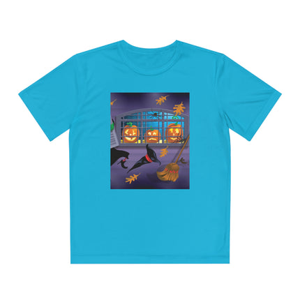 Whimsical Halloween Mischief Youth Competitor Tee