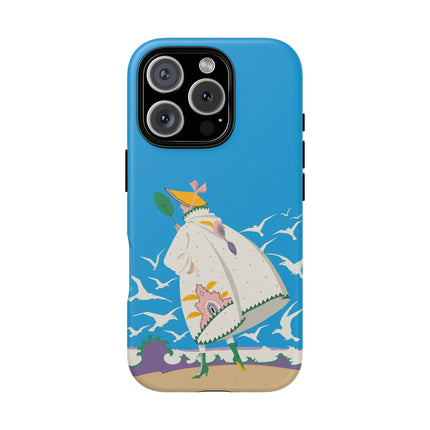 Seaside Wanderer Phone Case – Whimsical Charm & Coastal Delight