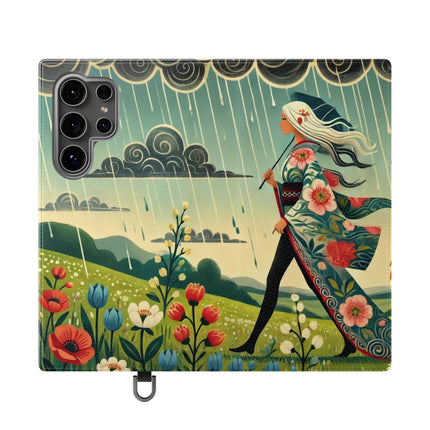The Dragon Fairy’s Stride Flip Case – Grace, Strength & Mythic Adventure