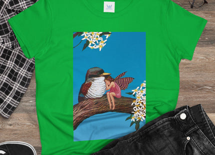 Magnolia Fairy and the Woodland Bird Cotton Tee