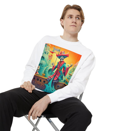 Skeleton Crew of the Misty Seas Unisex Garment-Dyed Sweatshirt