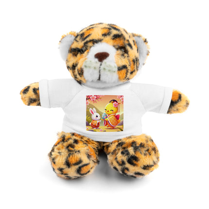 Whimsical Springtime Exchange Stuffed Animals with Tee