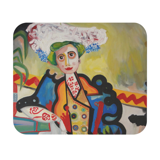 A Mulher by Amadeo de Souza-Carosa Mouse Pad, Rectangle