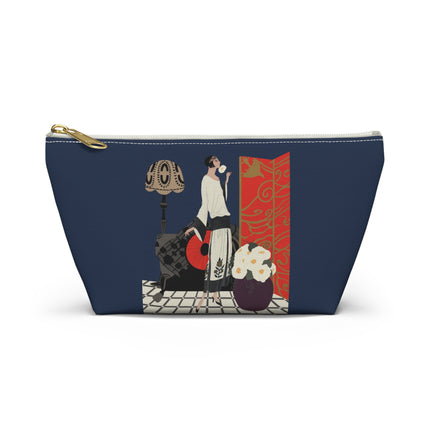Art Deco Flapper Cosmetic Bag – Elegant Glamour & Timeless Style