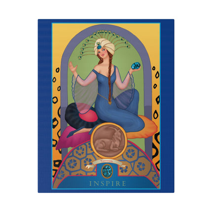 December & Tanzanite – Sofia Chiostri’s Winter Gem Canvas