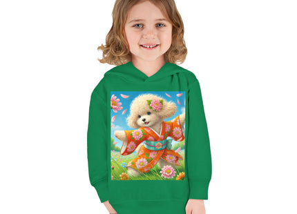 Chrysanthemum Meadow Play Toddler Pullover Fleece Hoodie