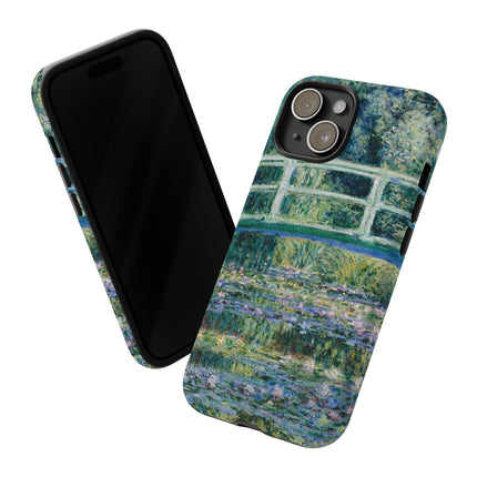 Water Lilies and Japanese Bridge by Claude Monet Phone Cases