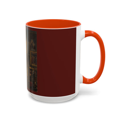 Raphael and his Muse in the Atelier by Vincenzo Abbati Colorful Mugs (11oz, 15oz)