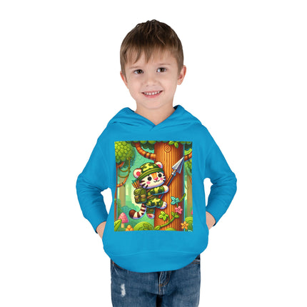 Stealthy Stripes Toddler Pullover Fleece Hoodie