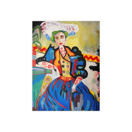 A Mulher by Amadeo de Souza-Carosa Ceramic Tile
